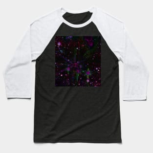 Black Panther Art - Glowing Edges 250 Baseball T-Shirt